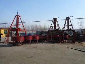 Machine de fabrication de tuyaux en béton à l'eau de drainage renforcé vertical